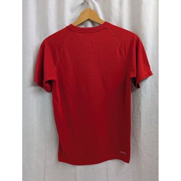 Adidas unisex small Portland Trail Blazers red t-shirt, basketball, C2 - Picture 3 of 6